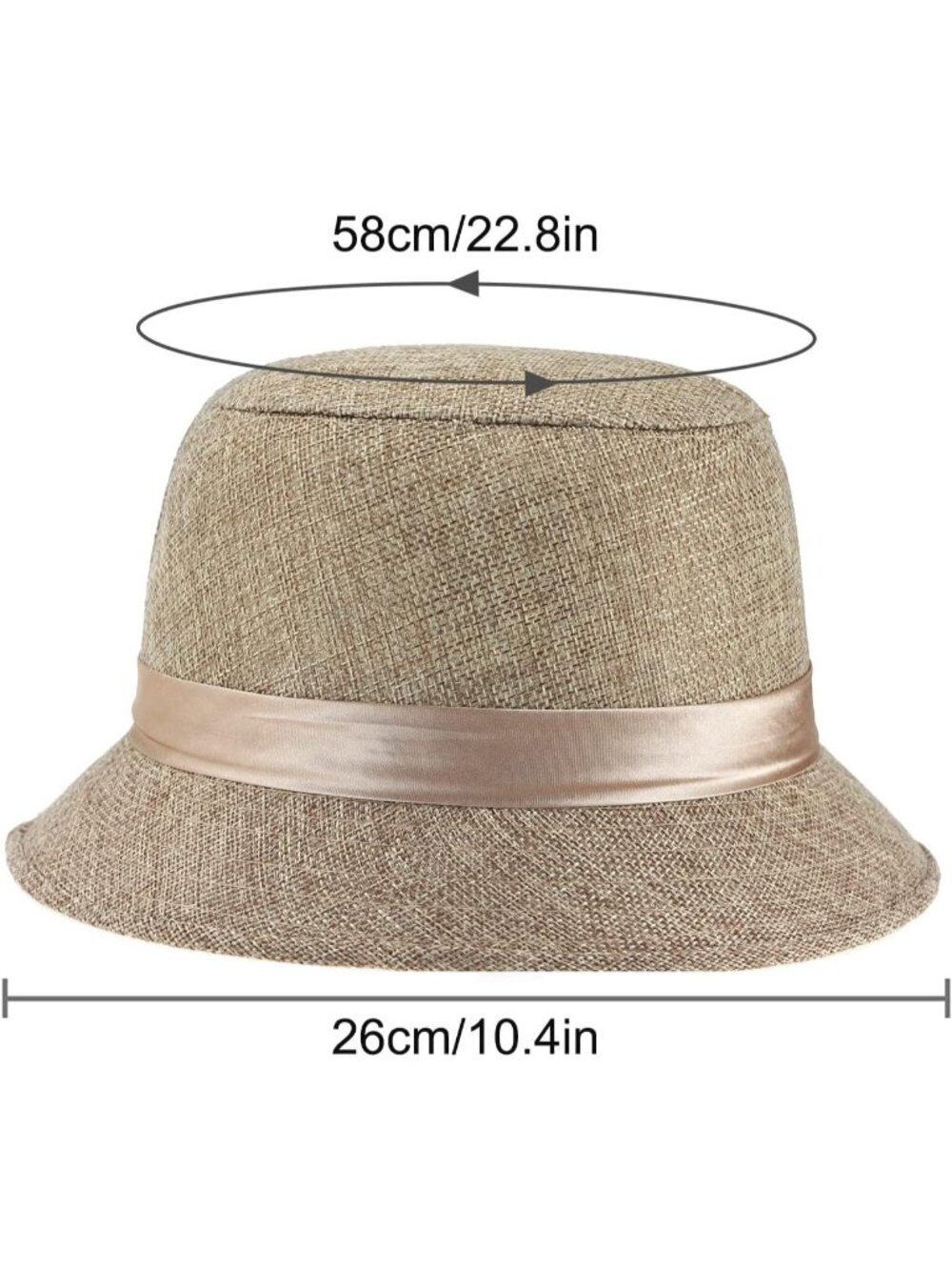 Glamorstar Vintage Felt Cloche Hat Winter Floral Fedora Bucket Hat Bowler Hats - Picture 6 of 7